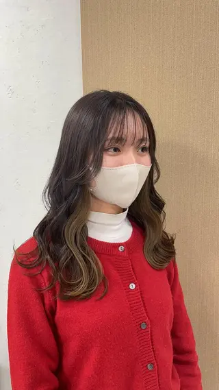 カラー 天王寺 hinataのヘアスタイル