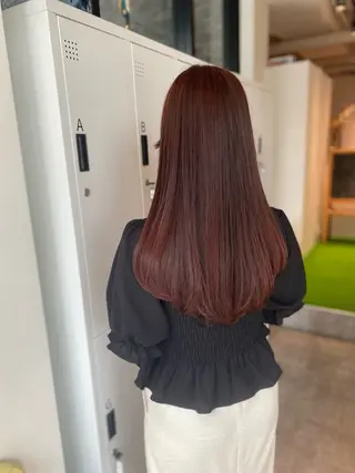 ロング カラー オスズ 🎀´-のヘアスタイル