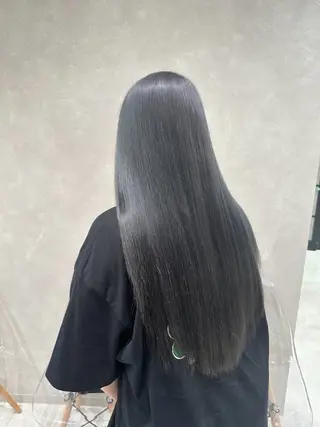 ロング カラー 植田 颯真のヘアスタイル