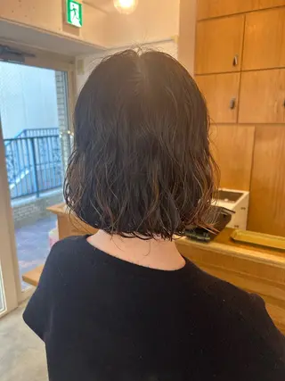 ミディアム かお 🐰のヘアスタイル
