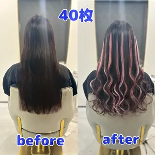 ロング シールエクステAOI 🫧🩵NEOBOXのヘアスタイル