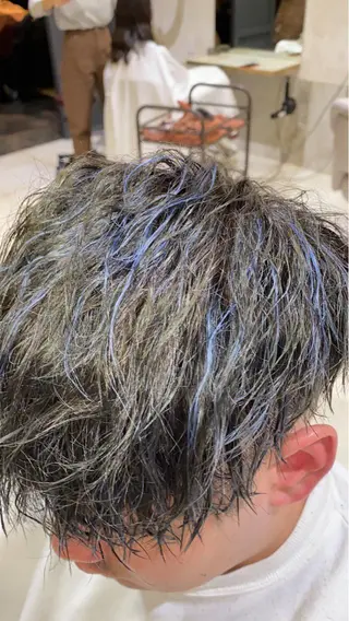 ショート パーマ メンズ CIEL天六店 三上春のヘアスタイル