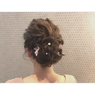 ヘアアレンジ なかにし まゆみのヘアスタイル