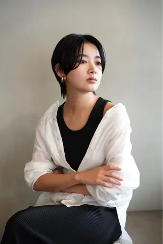 ショート カラー soigne 表参道【ソワネ】所属・八幡 空乃のヘアスタイル