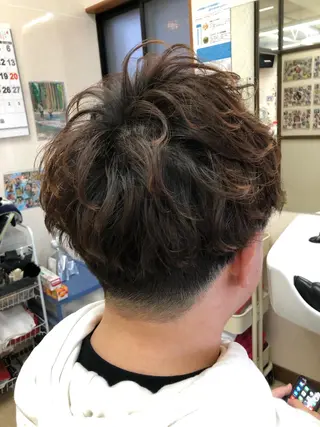 パーマ メンズ ヘアサロン モカ所属・石塚 浩のヘアスタイル