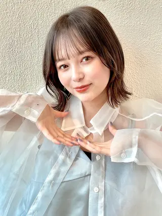 ミディアム 市原 大翼のヘアスタイル