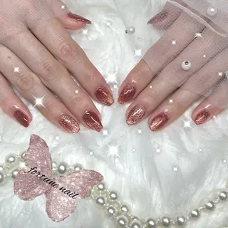 ネイル 12/5🈳💜 Yuuna💜のネイルデザイン