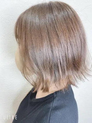 セミロング カラー ❣️モードケイズ塚口 和田一将のヘアスタイル