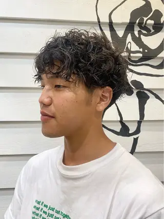 パーマ メンズ ‎🤍透明感カラー 【仙川】セリナ‎🤍のヘアスタイル