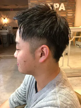 メンズ デザインカラー🎨 下北沢 / 磯部のヘアスタイル