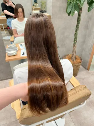 ロング 🤍透明感つやモテ 🤍池袋╱KARINのヘアスタイル
