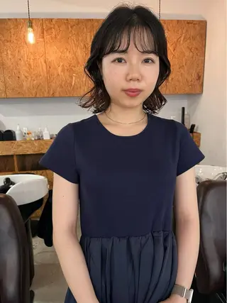 パーマ 暖色/パーマ 🌼クニトウメイのヘアスタイル