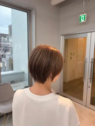 ショート ヒメザキ ユリのヘアスタイル