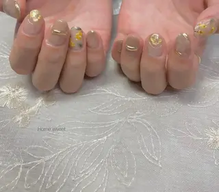 ネイル ショートネイル. Home sweetのネイルデザイン