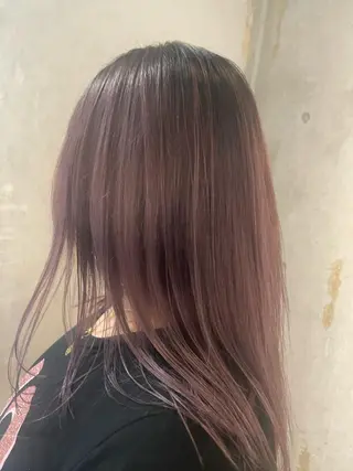 ロング 藤川 知也のヘアスタイル