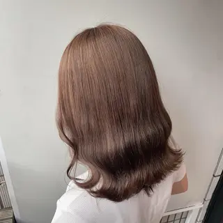 カラー 韓国風🤍グレ ージュ🤍たくみのヘアスタイル