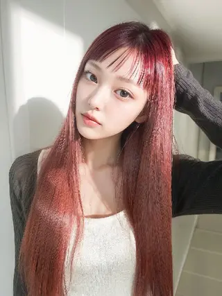 ロング カラー HIME. **ヒメドットのヘアスタイル