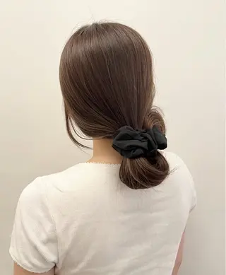 セミロング 川上 莉歩のヘアスタイル