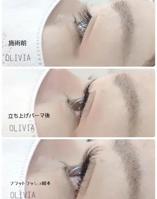 マツエク・マツパ Olivia アイラッシュのマツエク・マツパデザイン