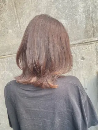 ショート カラー SALOWIN新宿三丁目【サロウィン】所属・レイヤー🔶髪質改善 🔶透明感カラー青木のヘアスタイル