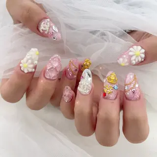 セミロング cho nailのネイルデザイン