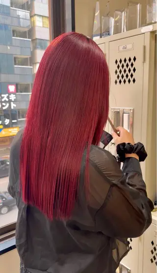 ロング カラー 髪質改善/レイヤー/ 艶髪🎀ayaneのヘアスタイル