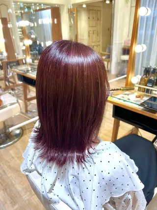 ミディアム 🍒 Rino 🍒 カットモデル募集中のヘアスタイル
