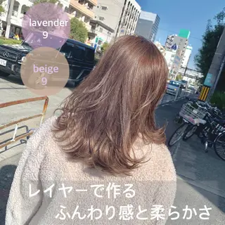 ミディアム 髪質改善&縮毛矯正 池本　有宏のヘアスタイル