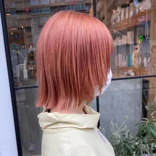 ミディアム カラー 藤山大地/髪質改善 /透明感/ブリーチのヘアスタイル