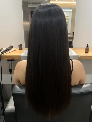ロング 中橋 愛子のヘアスタイル