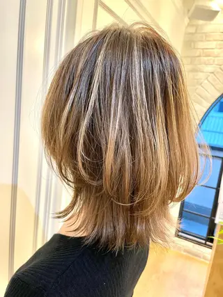 ミディアム ✨シルクストレート✨ 美髪髪質改善Yukiのヘアスタイル