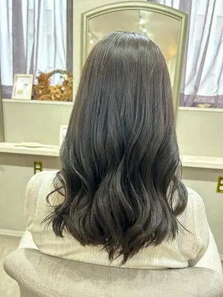 セミロング カラー 💠 AYAKA💠のヘアスタイル