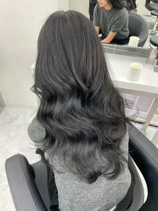 カラー 抜け感hair Mayu/ブリーチのヘアスタイル
