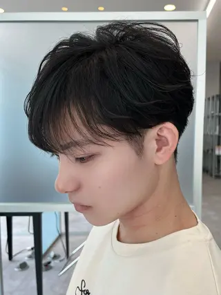ショート Zinaメンズ特化 YUZUKIのヘアスタイル