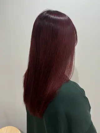 ロング カラー COTAN所属・🍒YUI🍒 暖色カラー/ブリーチのヘアスタイル