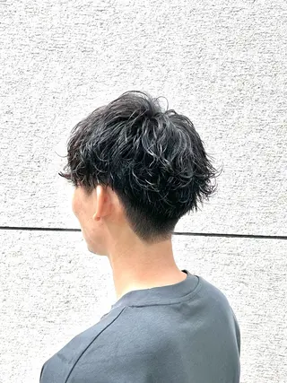 パーマ メンズ 🔵Ash日暮里店 藤藪孝太🔵のヘアスタイル