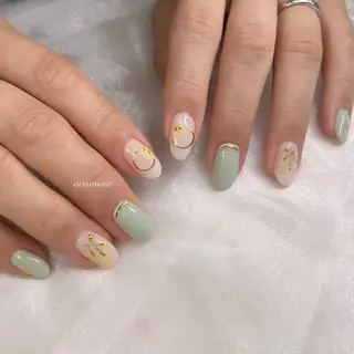 ネイル ネイル/耳つぼ /新ホワイトニングのネイルデザイン