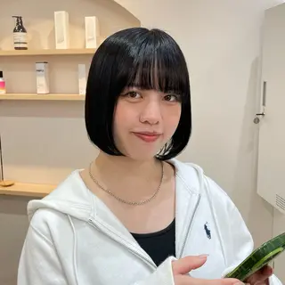 カラー REINA ISHIDOのヘアスタイル