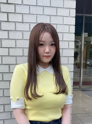 ロング カラー FERIA梅田 hana💫のヘアスタイル