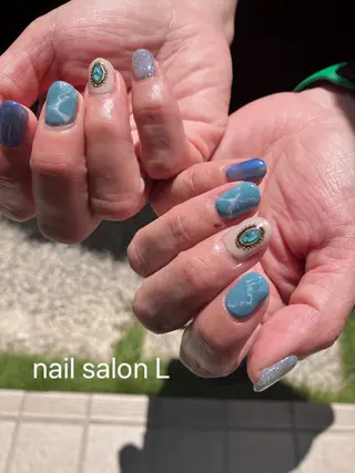 ネイル 吉川市 ネイルサロンLのネイルデザイン