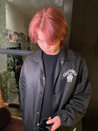 ショート カラー メンズ 太田 妃香/岡崎美容室のヘアスタイル