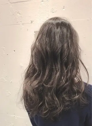 ロング カラー 小森谷 亮太のヘアスタイル