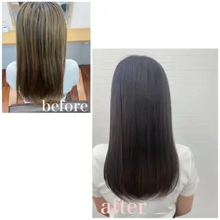 セミロング カラー GRANLUSSO 〜グランルッソ駅前店所属・木口 嘉美のヘアスタイル