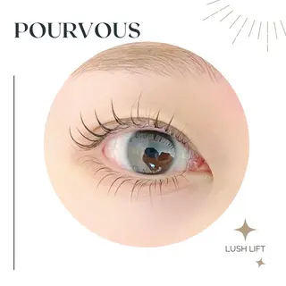 マツエク・マツパ アイブロウ pour voursのマツエク・マツパデザイン