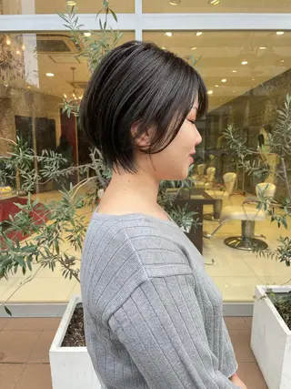 ショート カラー ✂️ｼｮｰﾄの匠✂️ 國井慎平のヘアスタイル