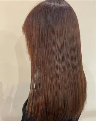 セミロング カラー sherry/R所属・sherry/R 三川町　川口真里奈のヘアスタイル