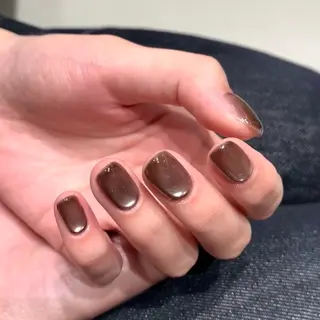 ネイル ATULA Nail 💅チップ長さだしのネイルデザイン