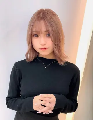 ミディアム ✨髪質改善✨美髪 矯正🫧小泉のヘアスタイル