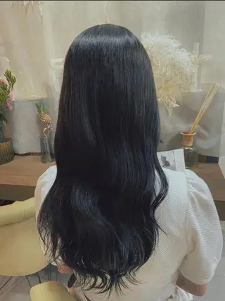 ロング 🍎韓国カラー licoris寛菜のヘアスタイル