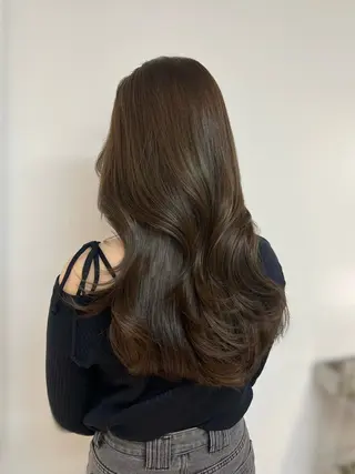カラー ヘアアレンジ 似合わせ顔まわり カット💛森尾真由美のヘアスタイル